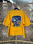 VTG Y2K 2005 University of Notre Dame ND Football "The Spirit Lives" Yellow T-Shirt Size 2XL XXL