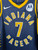 Y2K Nike NBA Pacers Indianapolis Malcolm Brogdon #7 Basketball Navy Blue Jersey Size 44