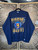 Vintage Logo 7 Indiana Pacers NBA "Boom, Baby!" Navy Blue Graphic Crewneck Sweatshirt Size Large