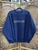 Vintage Pro Edge University of Notre Dame Navy Blue Fleece Crewneck Sweatshirt Size Large