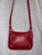 Vintage 90s Coach #9142 Red Mini Hippie Flap Shoulder Bag
