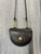 Vintage 90s Coach #9826 Mini Convertible Black Belt Bag