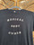 Vintage 90s "Official Body Owner" Glitter Letters Black T-Shirt Women's Size Medium