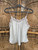 Vintage Victoria's Secret Satin Lingerie White Lace Tank Women's Size Medium