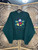 Vintage 90s Disney Mickey Mouse Embroidered Forest Green Crewneck Sweatshirt Size X-Large