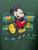 Vintage 90s Disney Mickey Mouse Embroidered Forest Green Crewneck Sweatshirt Size X-Large