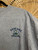 Vitnage 90s Y2K Signal Sport University of Notre Dame UND Fightin' Irish Embroidered Gray T-Shirt Size Large