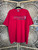 Y2K Indiana University IU Hoosiers Red Graphic T-Shirt Size X-Large