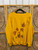 90s Leaves Custom Painted Yellow Fall Crewneck Size XL