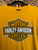 Vtg Y2K Harley Davidson Junction City, Kansas Yellow T-Shirt Size XL X-Large