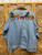 90s Sun Belt Denim Noah's Ark Women's Embroidered Denim Jacket Size Medium