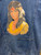 Vtg Weathered Blues Native American Long Denim Jacket Women's Size Large
