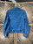 Vtg Lee Medium Wash Blue Denim Jacket Size 38R