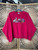 Vintage 90s 1999 Looney Tunes Crew Embroidered Red Crewneck Sweatshirt Size Medium