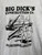Y2K Big Dick's Construction Co. Gray T-Shirt Size Large