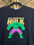 Vtg The Incredible Hulk Marvel Comic Book T-Shirt Black Size Medium