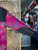 Vintage Lotto Pink Multicolor Long Sleeve Soccer Goalie Jersey Size XL
