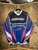 O'neal Racing Motocross All Over Print Black Blue Pink Long Sleeve Jersey Size Large
