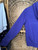 Y2K Aeropostale New York Royal Purple Sherpa Lined Full Zip Hoodie Sweatshirt Women's Size Medium