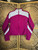 Vtg Nike Grey Tag Magenta Track Jacket Size Women's Medium
