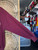 Vintage 90s Crable Sportswear Indiana University IU Hoosiers Burgundy Textured Crewneck Sweatshirt Size Large