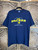 Vtg Y2K Delta Pro Indiana Pacers Basketball Navy Blue T-Shirt Size Large