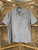 Vtg Harley Davidson Motorcycles Museum Gray Button Down Shop Work Shirt Size 2XL