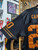Vintage Nike Team University of Texas Longhorns Campbell #20 Black Stitched Football Jersey Size Large