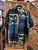Vtg Goouch Linen Multicolored Button Down Hawaiian Shirt Size Large