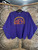 Vtg 80s 1980 Guess Purple Crewneck Sweatshirt Size X-Large XL