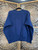 Vtg Benchmark Reverse Weave University of Michigan Wolverines Navy Blue Crewneck Sweatshirt Size Large