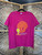 Vintage 90s 1992 Looney Tunes Tweety Indiana Hot Pink Striped T-Shirt Size Large