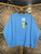 DS Quiksilver Light Blue Crewneck Sweatshirt Size Small