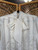 Vintage 80s 90s Oscar De La Renta Cream Button Down Blouse Women's Size 14