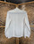Vintage 80s 90s Oscar De La Renta Cream Button Down Blouse Women's Size 14