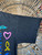 Vintage 80s 1989 Save The Whales Black Nature T-Shirt Size OSFA