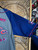 Y2K Orange County Choppers OCC New York Pinstripe Navy Blue & Grey Baseball Jersey Size XL X-Large