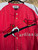 Vintage Mirage St. Louis Cardinals Embroidered Red & Grey Pinstripe Jersey Size Large