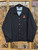 Vintage Y2K Independent "Toy Machine" Black Windbreaker Button Up Jacket Size Large