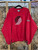 Vintage Puma Portland Trail Blazers NBA Red Embroidered Crewneck Sweatshirt Size X-Large XL
