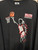 Vintage Lee Heavyweight Ball State University Cardinals Women's Basketball Black Crewneck Sweatshirt Size 2XL XXL