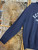 Vtg Y2K 2000s ECKO Unlimited Since 1972 Navy Blue Stitched Hoodie Sweatshirt Size X-Large XL