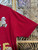 Vintage Safari Teddy Bear "Jungle" Graphic Red T-Shirt Size X-Large XL