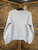 Vtg Polo Ralph Lauren RL White w/ Navy Blue Horse Crewneck Sweatshirt Size Large