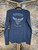 Harley Davidson Terre Haute, IN Long Sleeve Thermal Dark Grey T-Shirt Women's Size Large