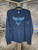 Harley Davidson Terre Haute, IN Long Sleeve Thermal Dark Grey T-Shirt Women's Size Large