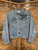 Vintage Calvin Klein Jeans Harley Davidson Motorcycles Blue Denim Jacket Women's Size Small