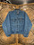 Y2K Big Dogs Medium Wash Embroidered Denim Jacket Size Small