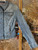 Y2K Guess Jeans Stretch Denim Button Jacket Women's Size Medium