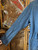Vintage Andy John's Medium Wash Blue Denim Button Trench Women's Size Medium
